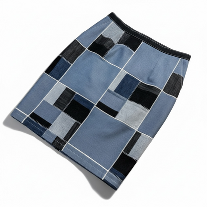 JUPE PATCHWORK – BLUEJEANS
