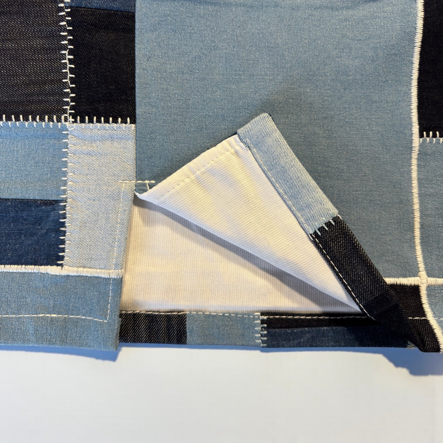 JUPE PATCHWORK – BLUEJEANS