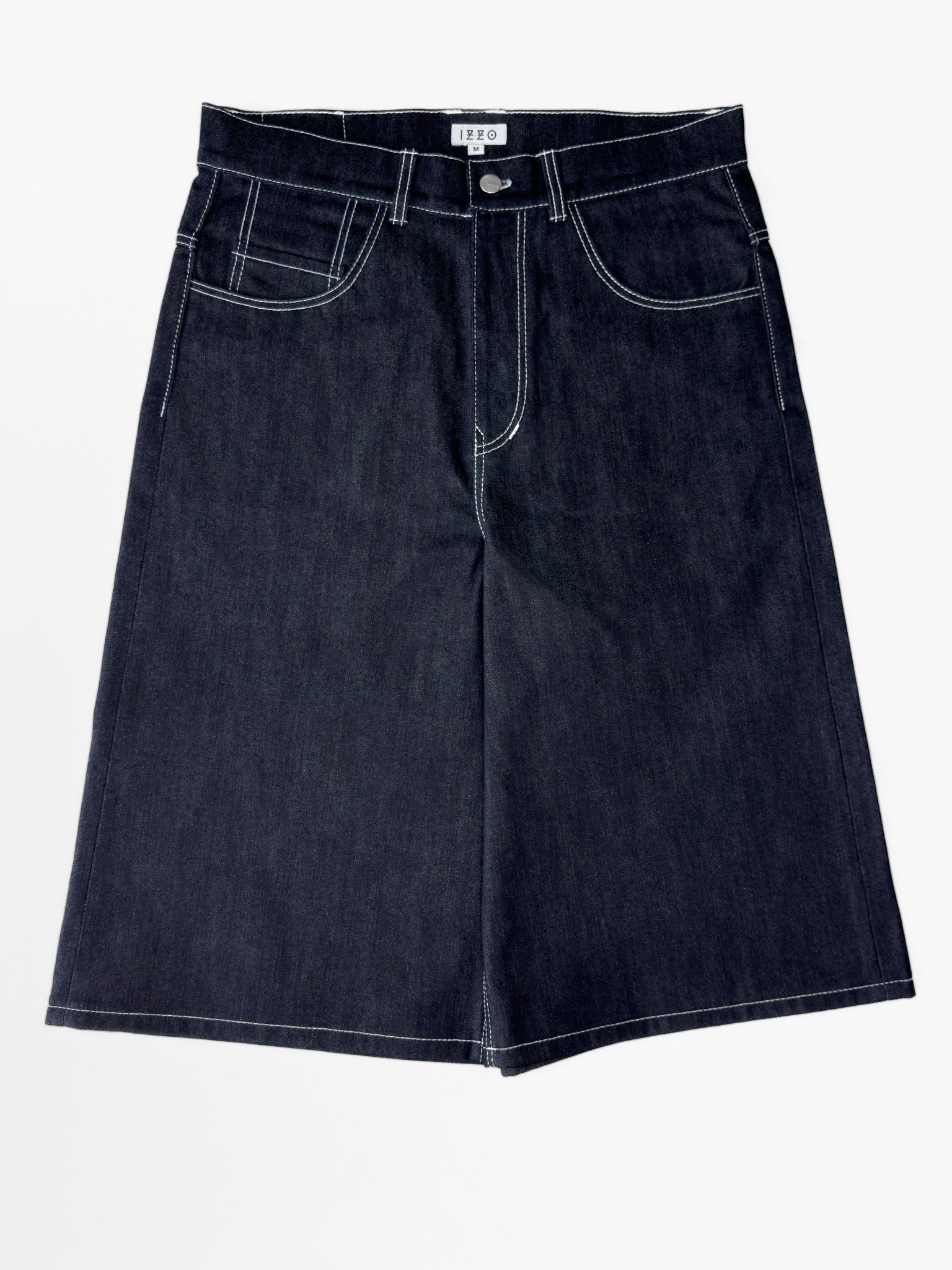 Bermuda Loose Fit en Denim Brut – “SUMMERTIME”