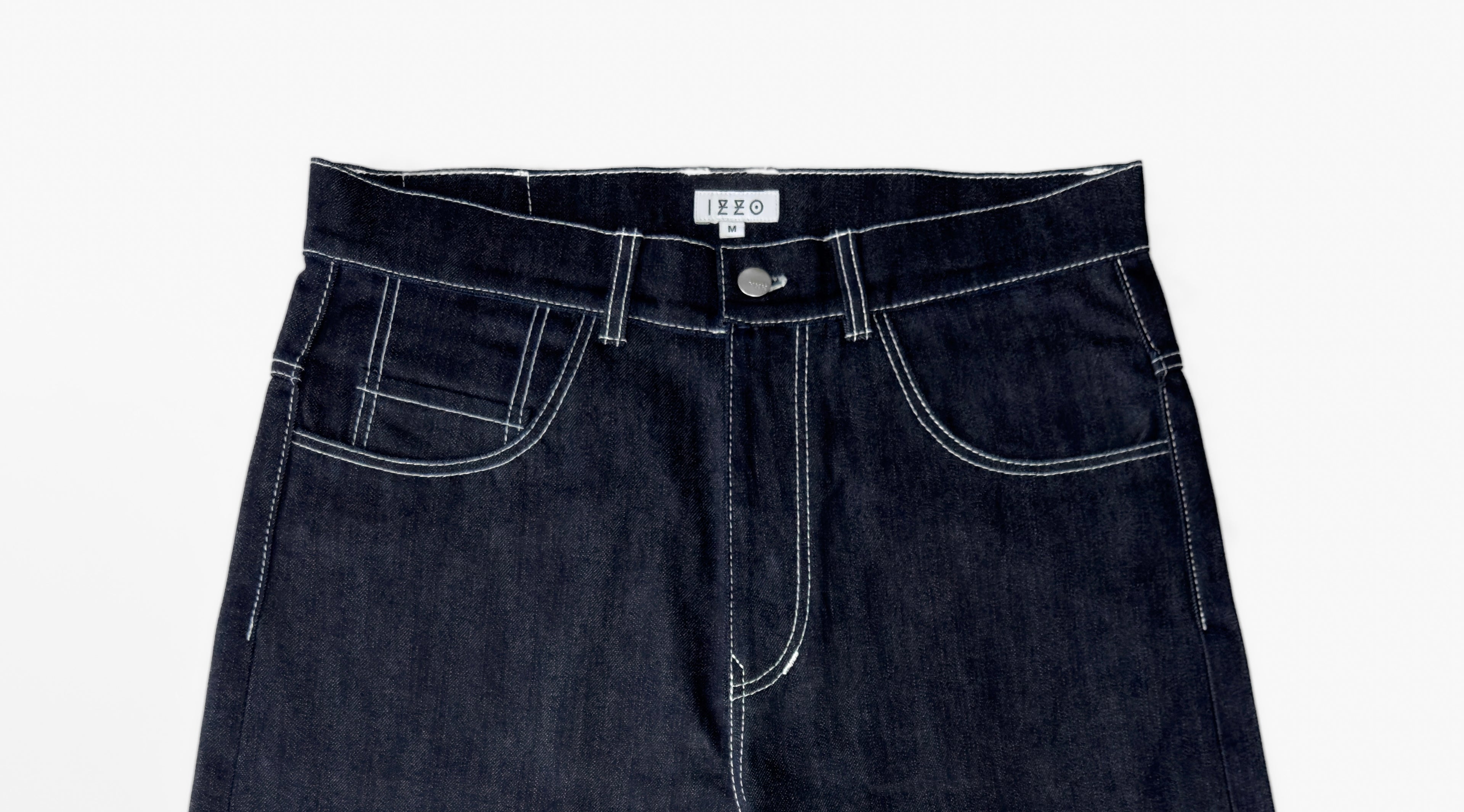 Bermuda Loose Fit en Denim Brut – “SUMMERTIME”