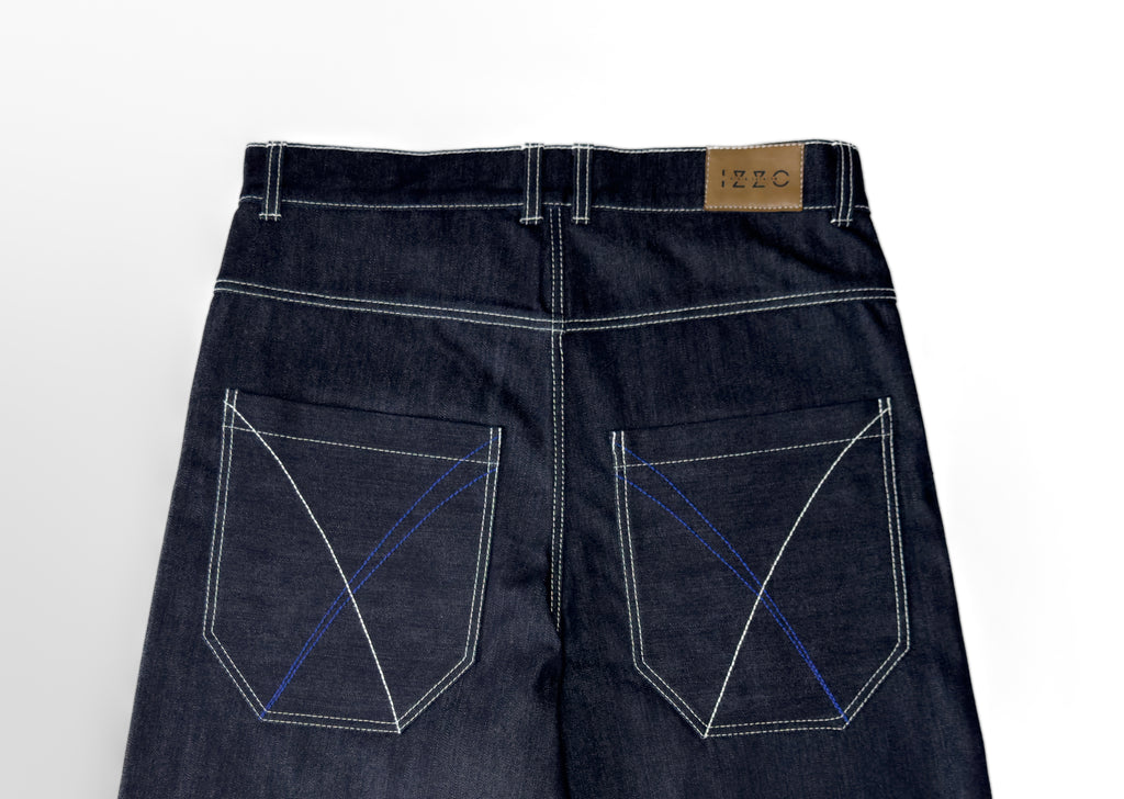 Bermuda Loose Fit en Denim Brut – “SUMMERTIME”