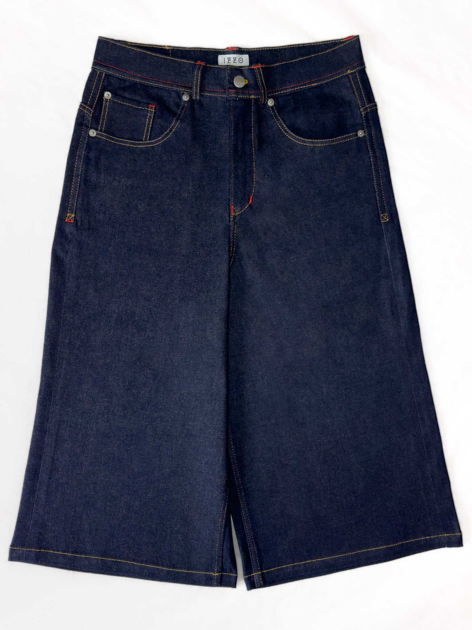Phat Jorts Oversize en Denim Brut – “JUICY”