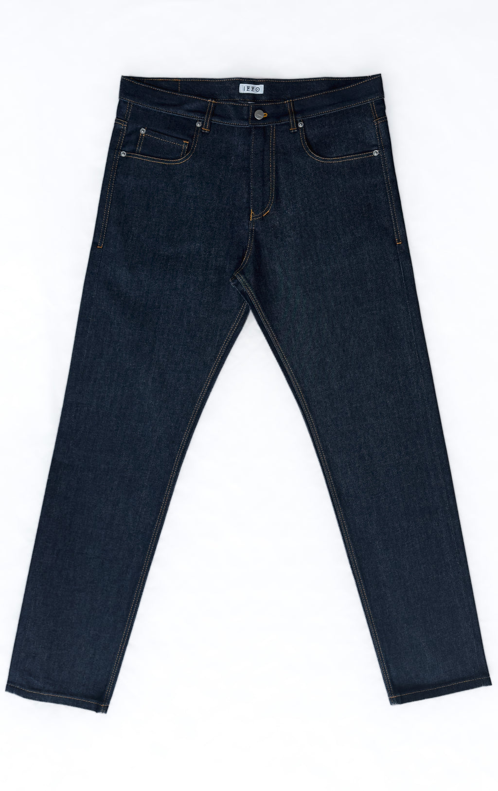 Jean Tapered en Denim Brut – “Pusherman”