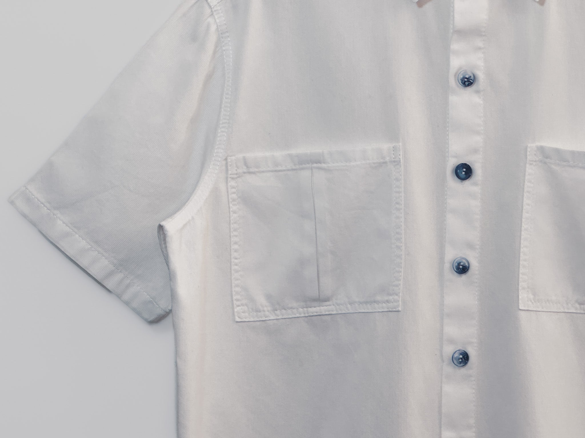 Chemise à Manches Courtes en Coton – “SUNNY”