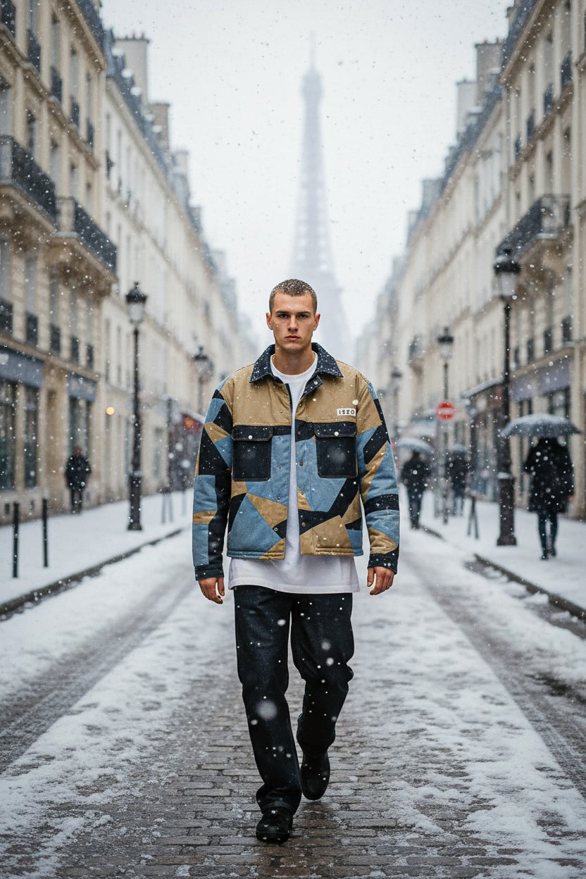 Doudoune Patchwork “KDREAM”