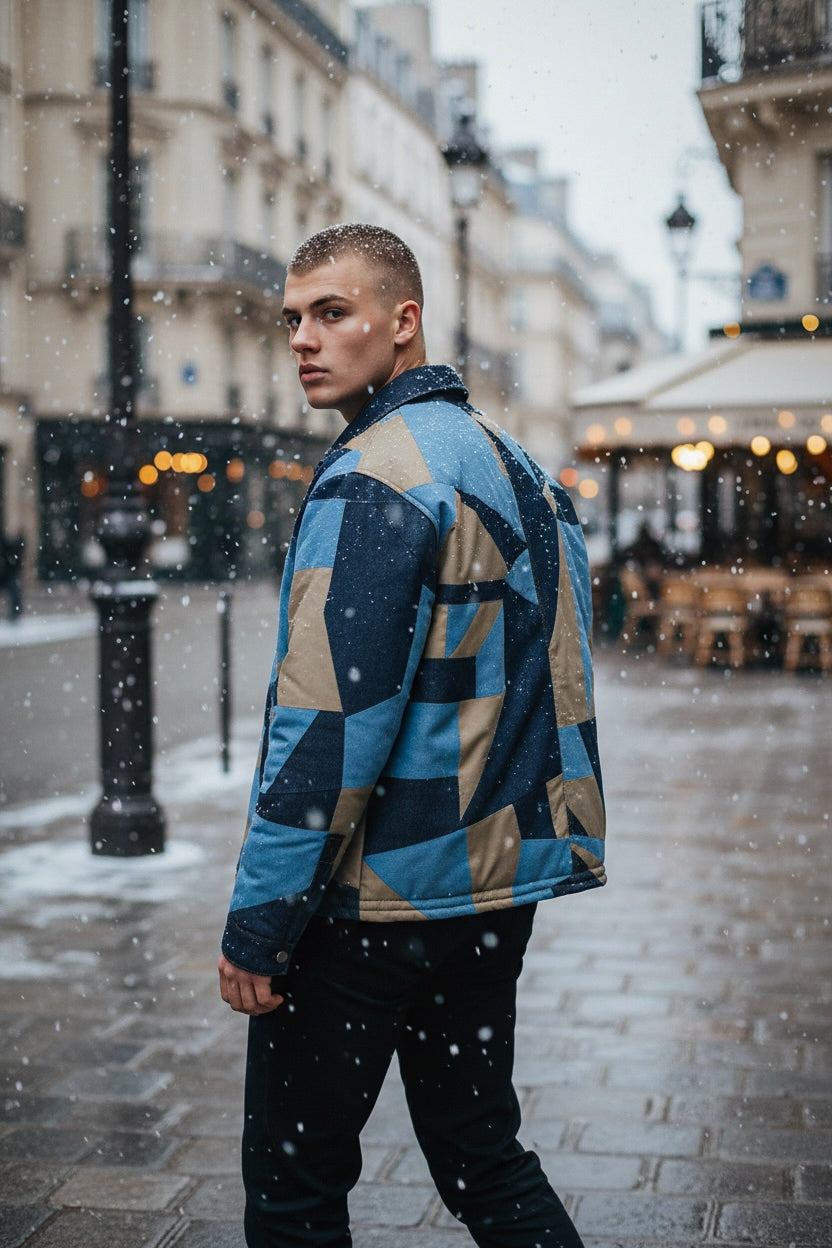 Doudoune Patchwork “KDREAM”