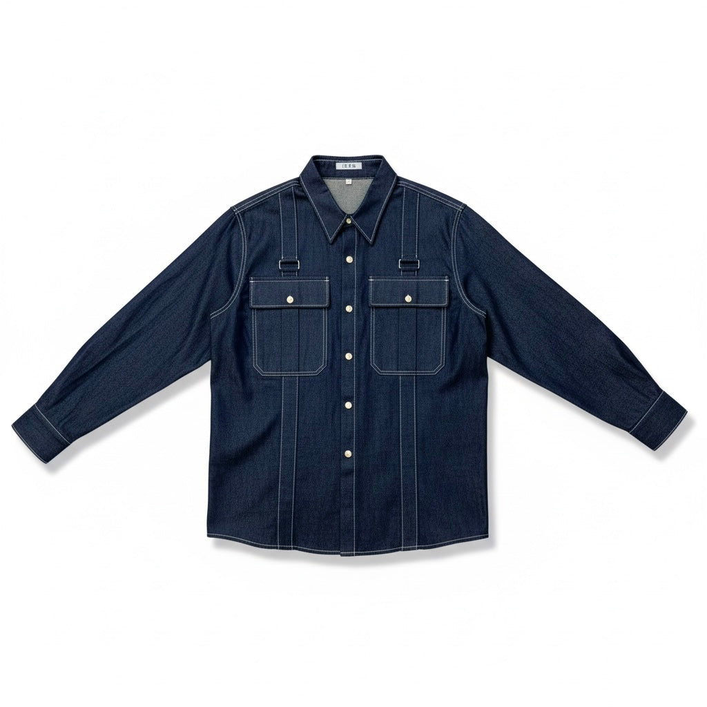 Chemise GRINDIN' 2-Denim Brut