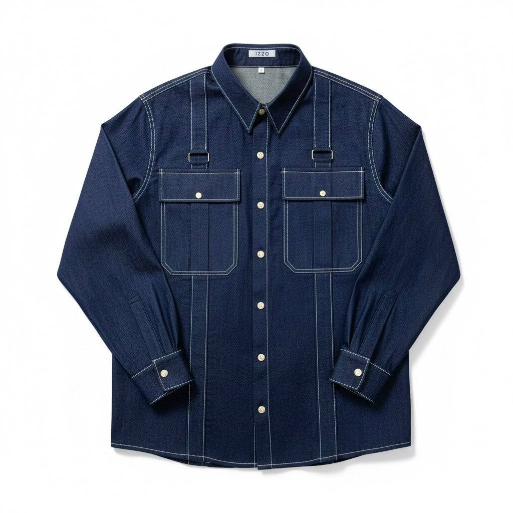 Chemise GRINDIN' 2-Denim Brut